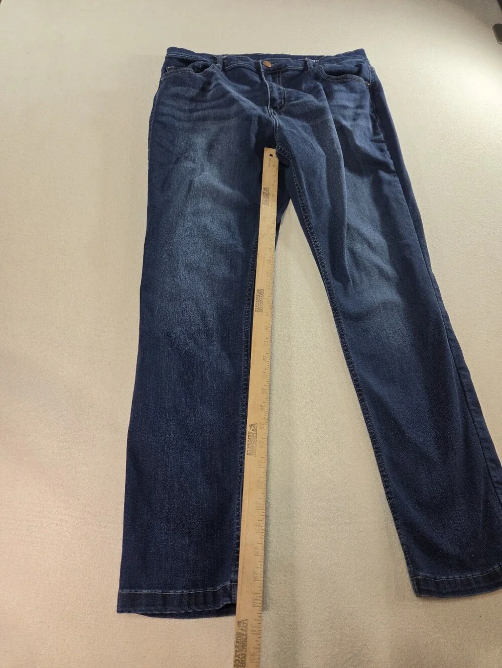 Mugsy Kinzies Jeans 35x32 Dark Wash Stretch Denim - Picture 9 of 9